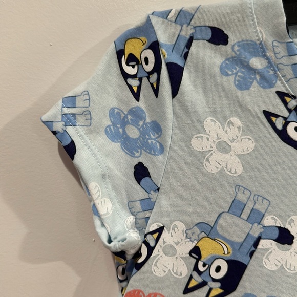 Bluey Girls Dress with Short Sleeves Size M (7-8) - Picture 5 of 10